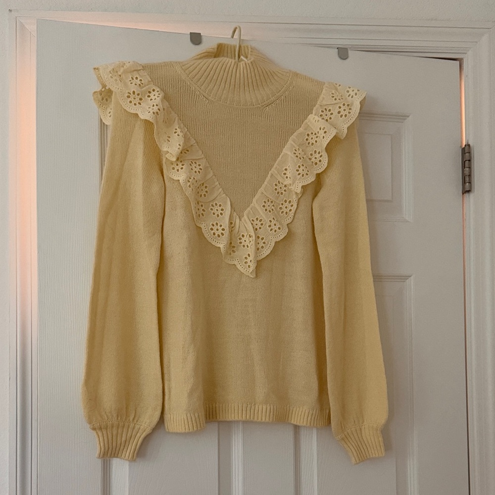 Butter Yellow Tularosa Sweater
